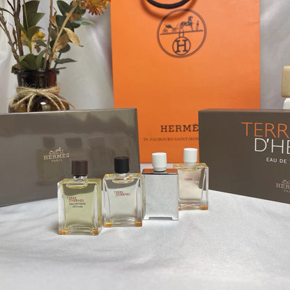 Hermes Hermes Terre Earth Perfume Travel set 4-piece gift box