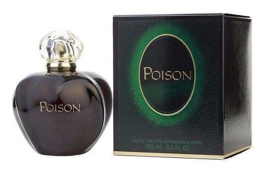 Christian Dior POISON Eau De Toilette Spray for Women 3.4 oz